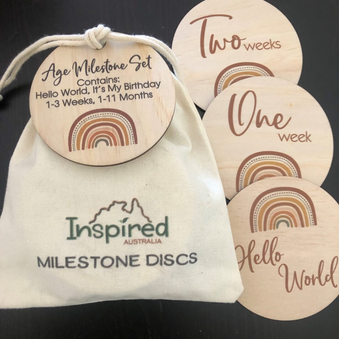 Age Milestone Set &#8211; Rainbow
