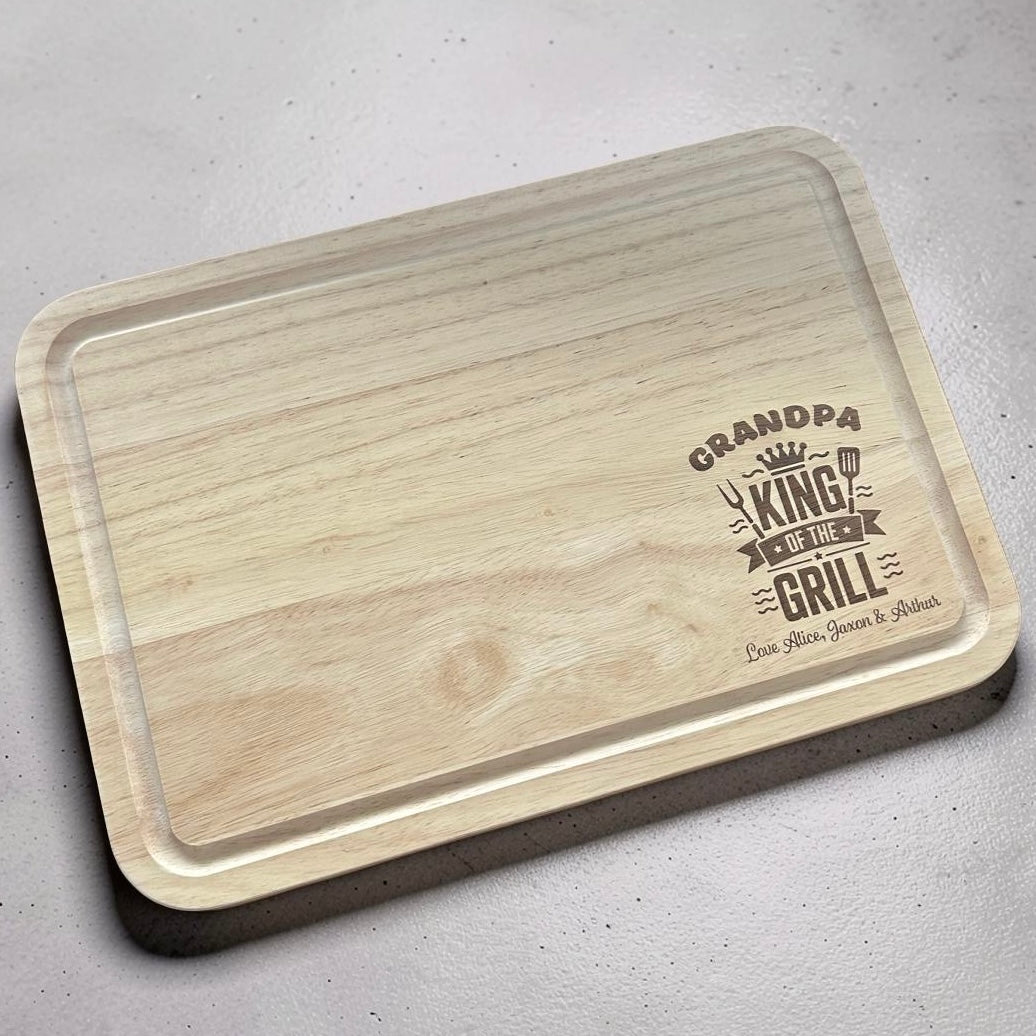 personalised chopping board