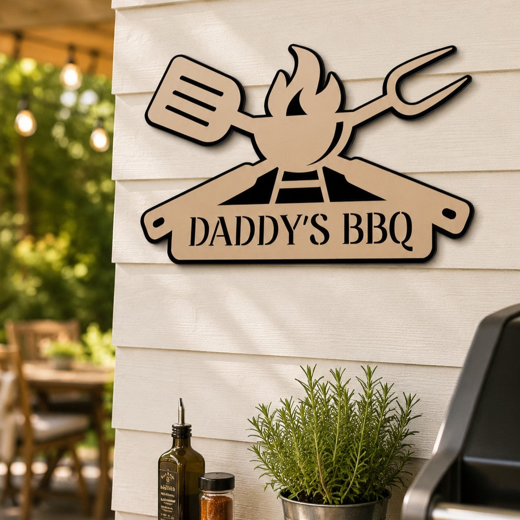 custom BBQ sign