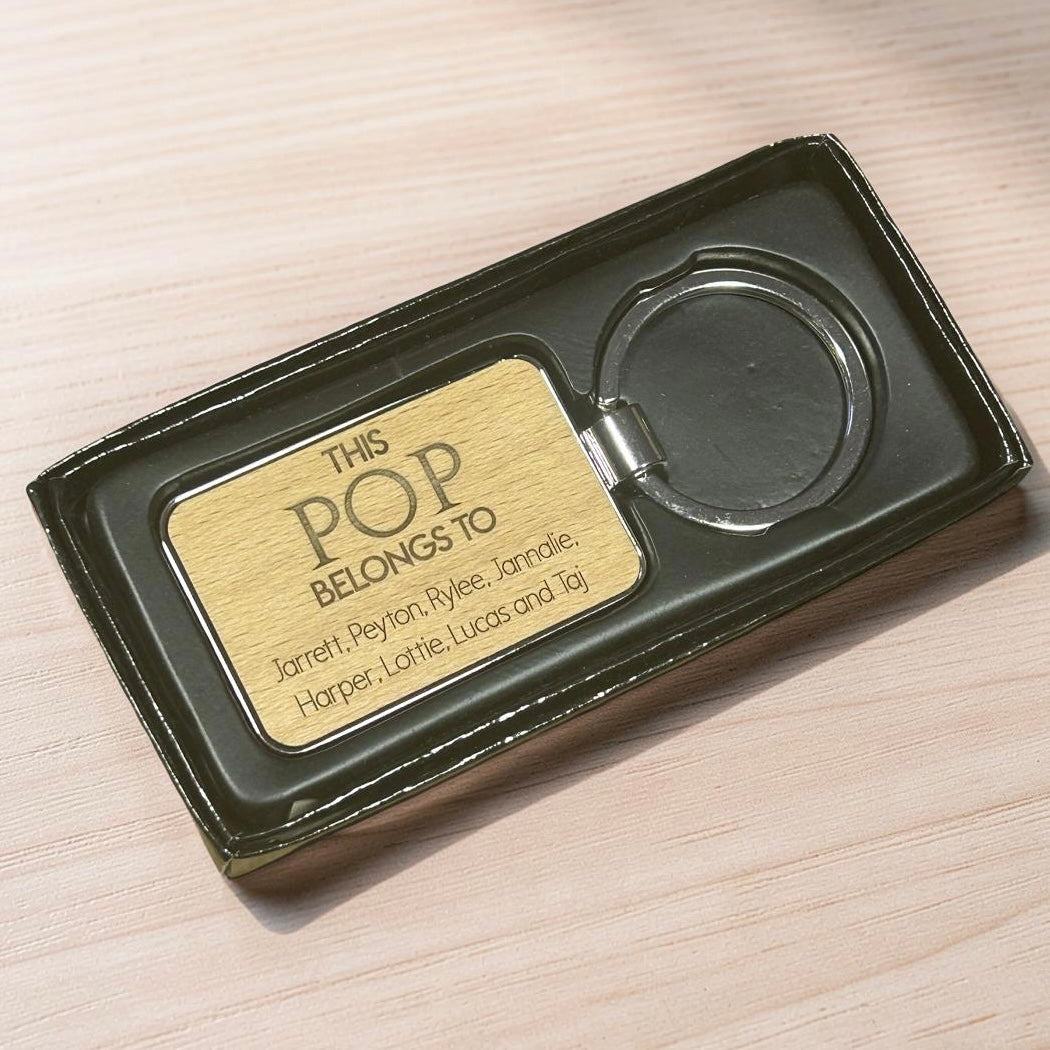 personalised keyring