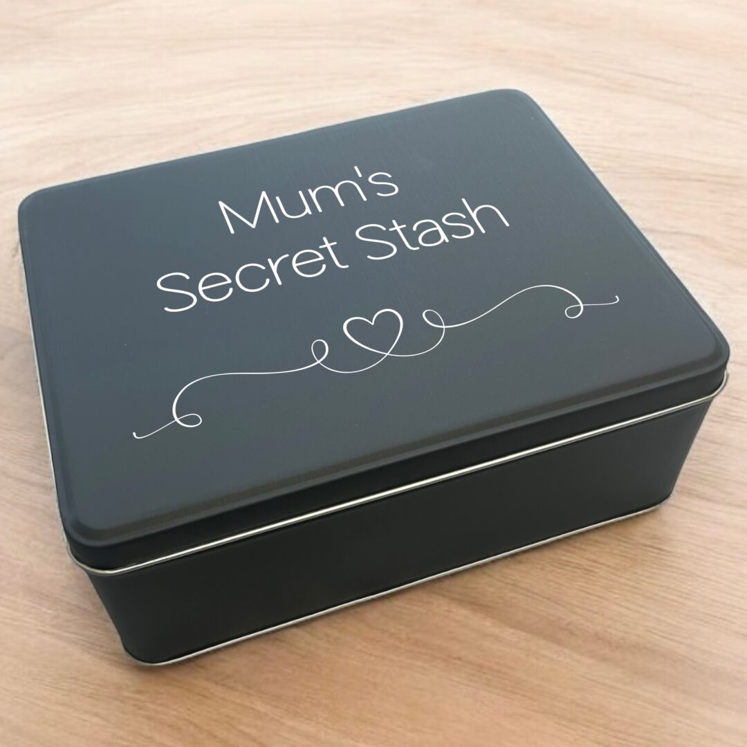 Black tin 2 sq