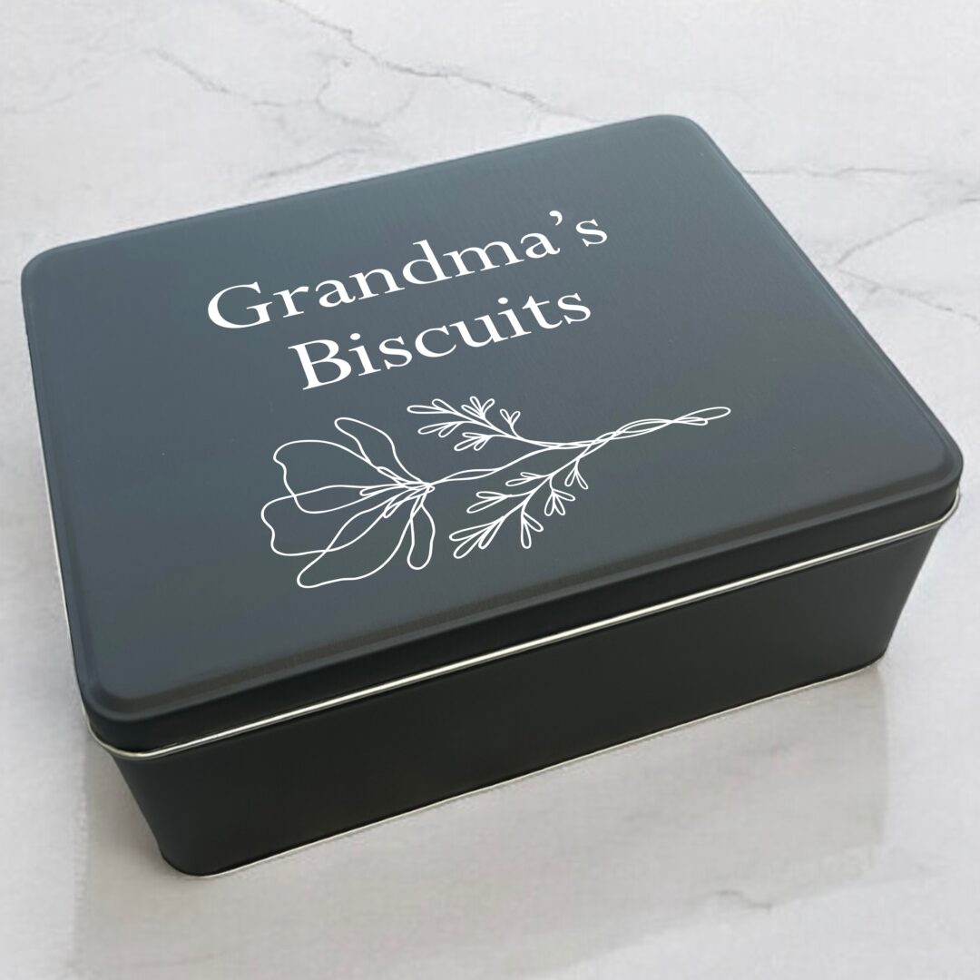 Black tin 3 sq