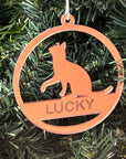 Cat Christmas Ornament 