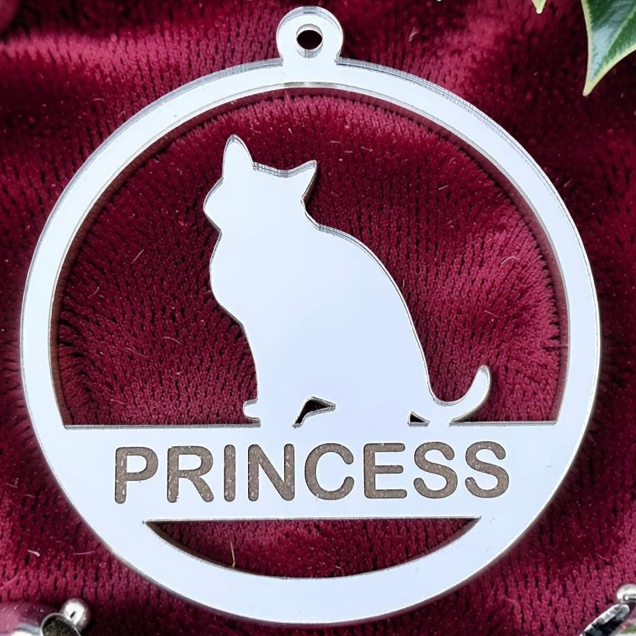 Cat Memorial Ornament 