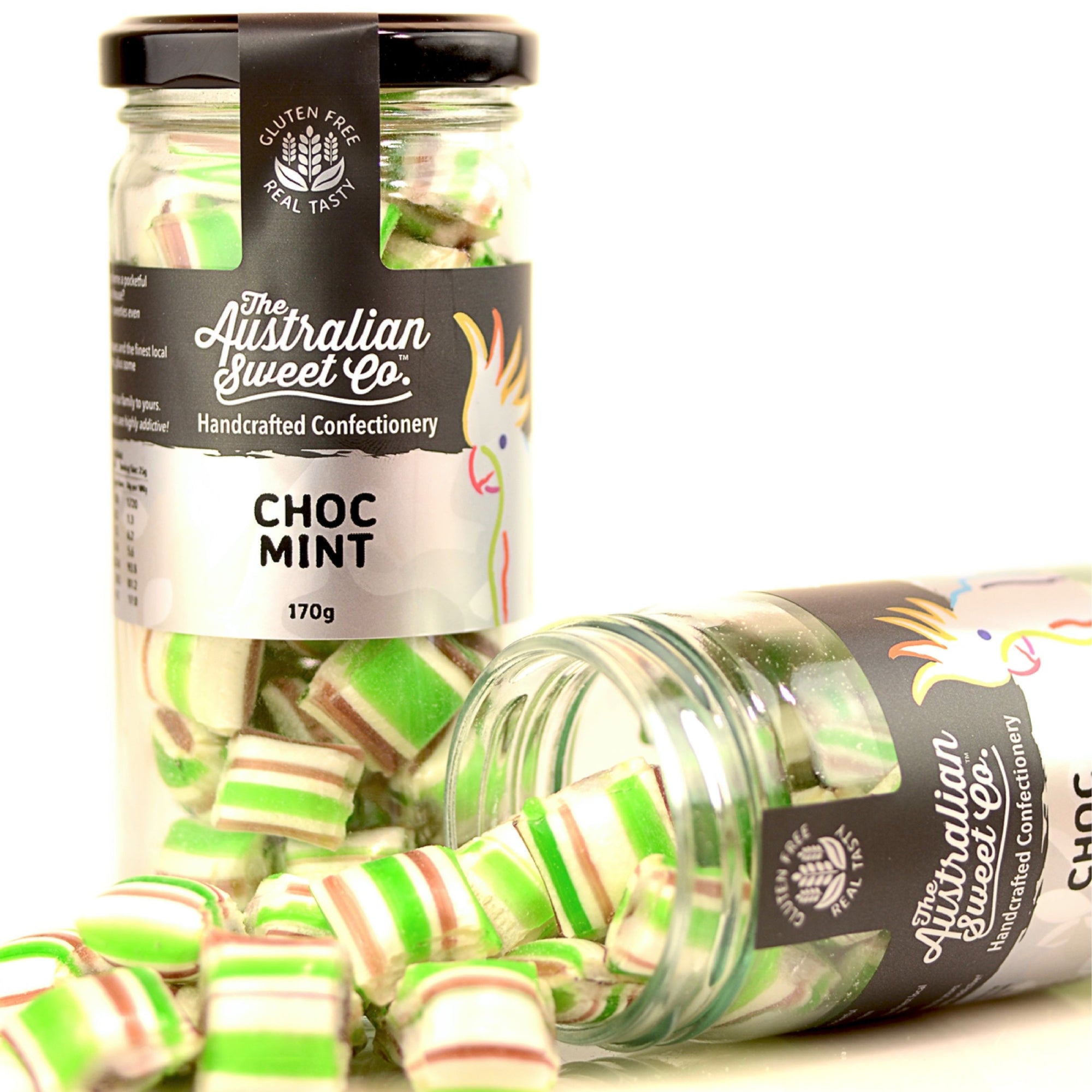 choc mint rock candy
