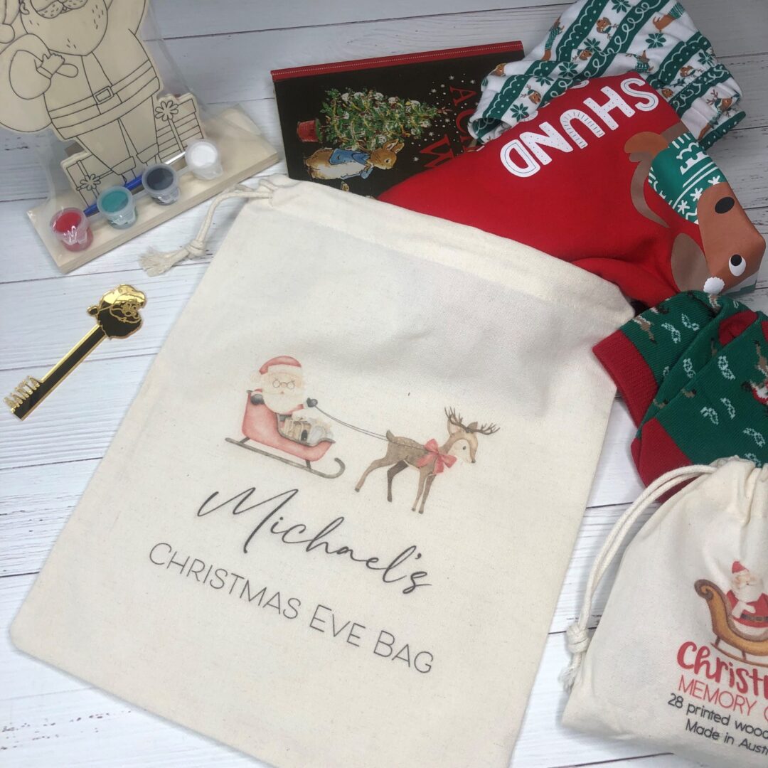 Christmas Eve Bag Santa 1