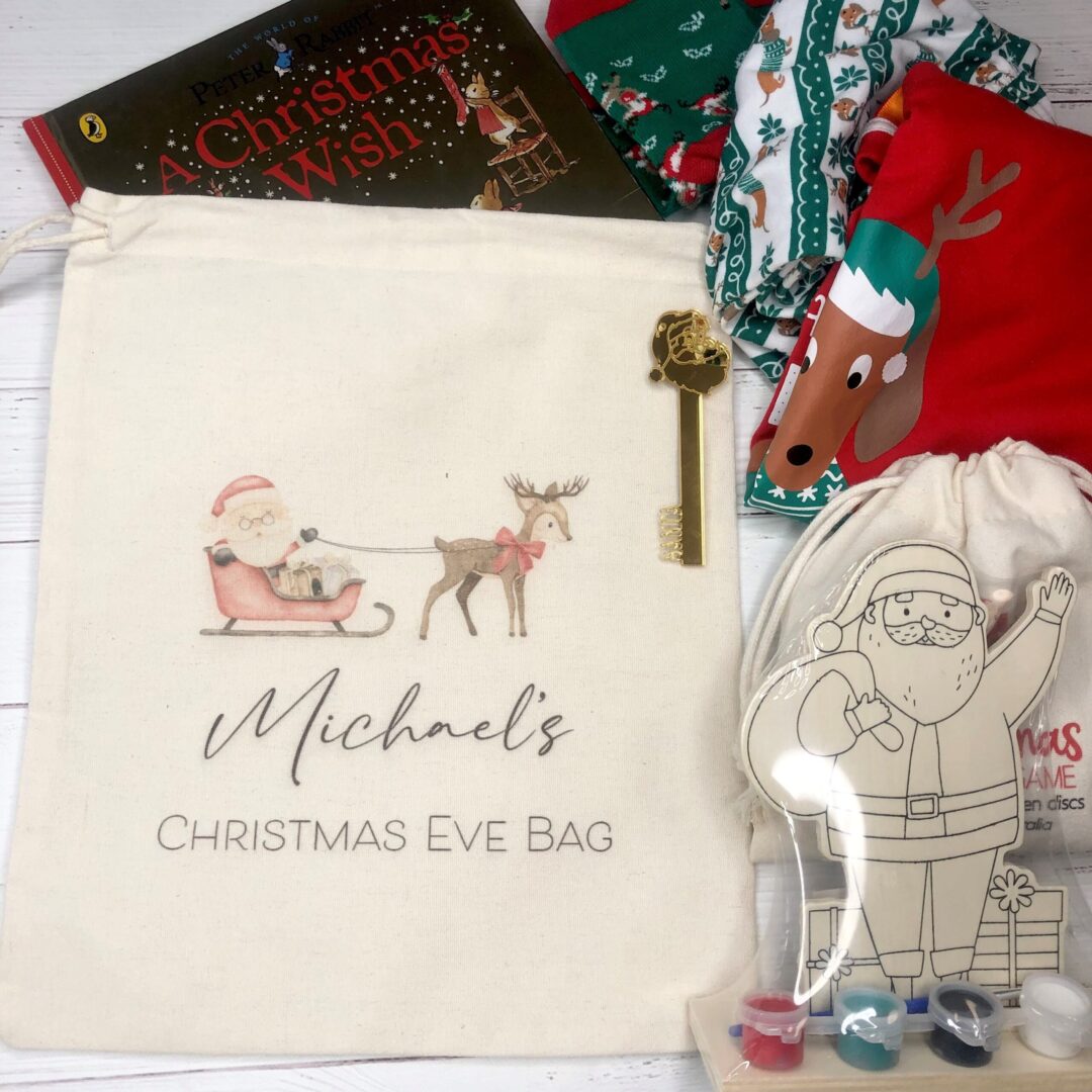 Christmas Eve Bag Santa 2