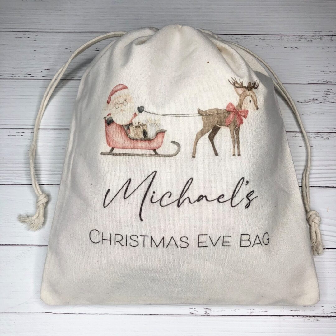 Christmas Eve Bag Santa 3