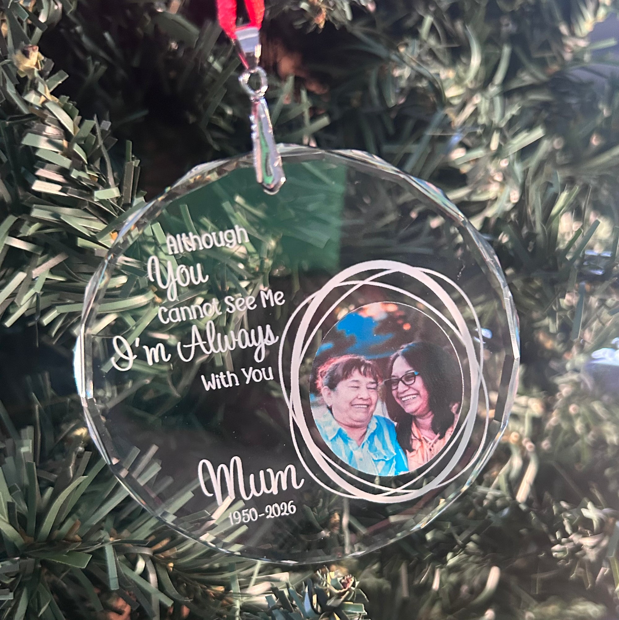 Christmas memorial ornaments 