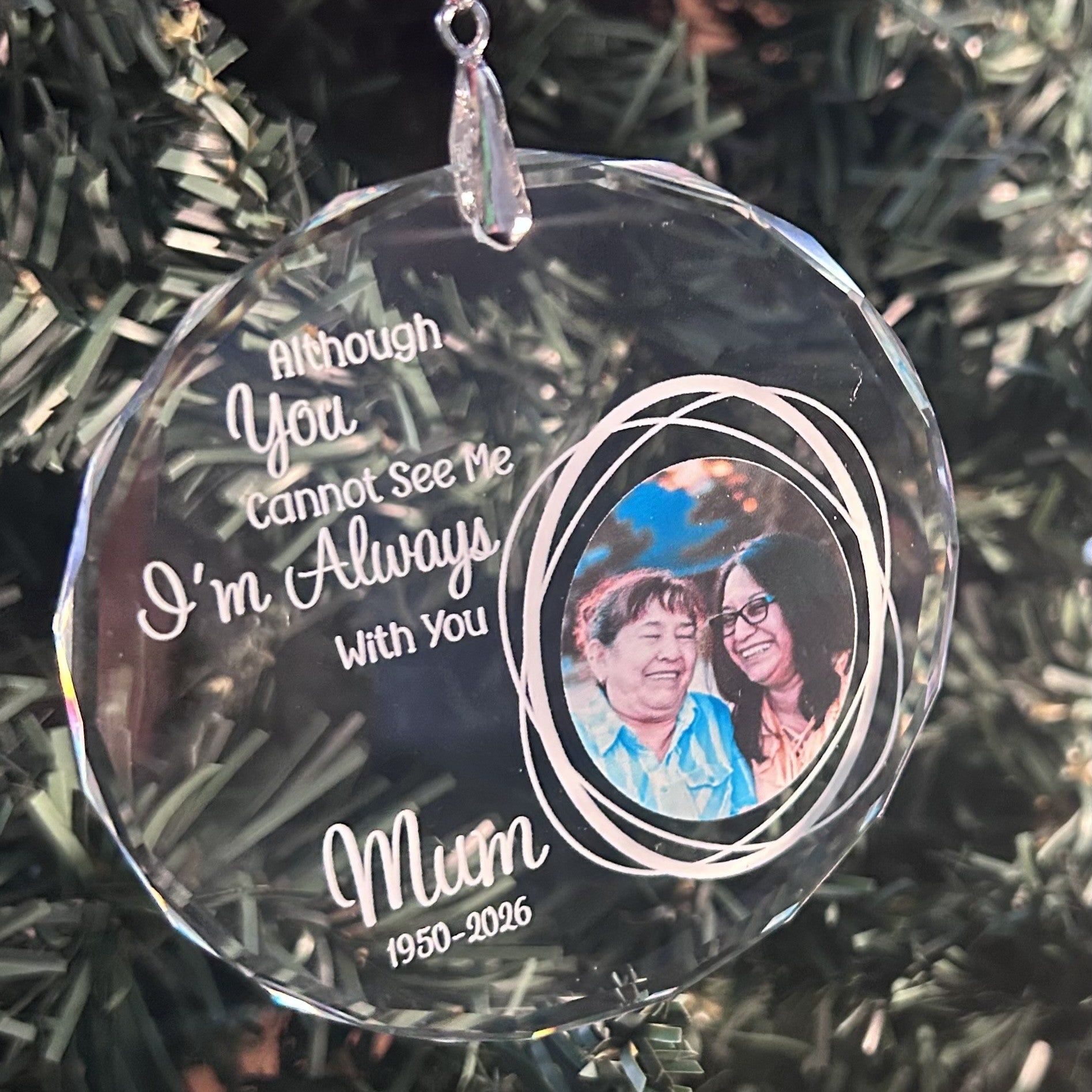 Christmas memorial ornaments 