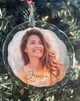 Christmas ornament with photo 