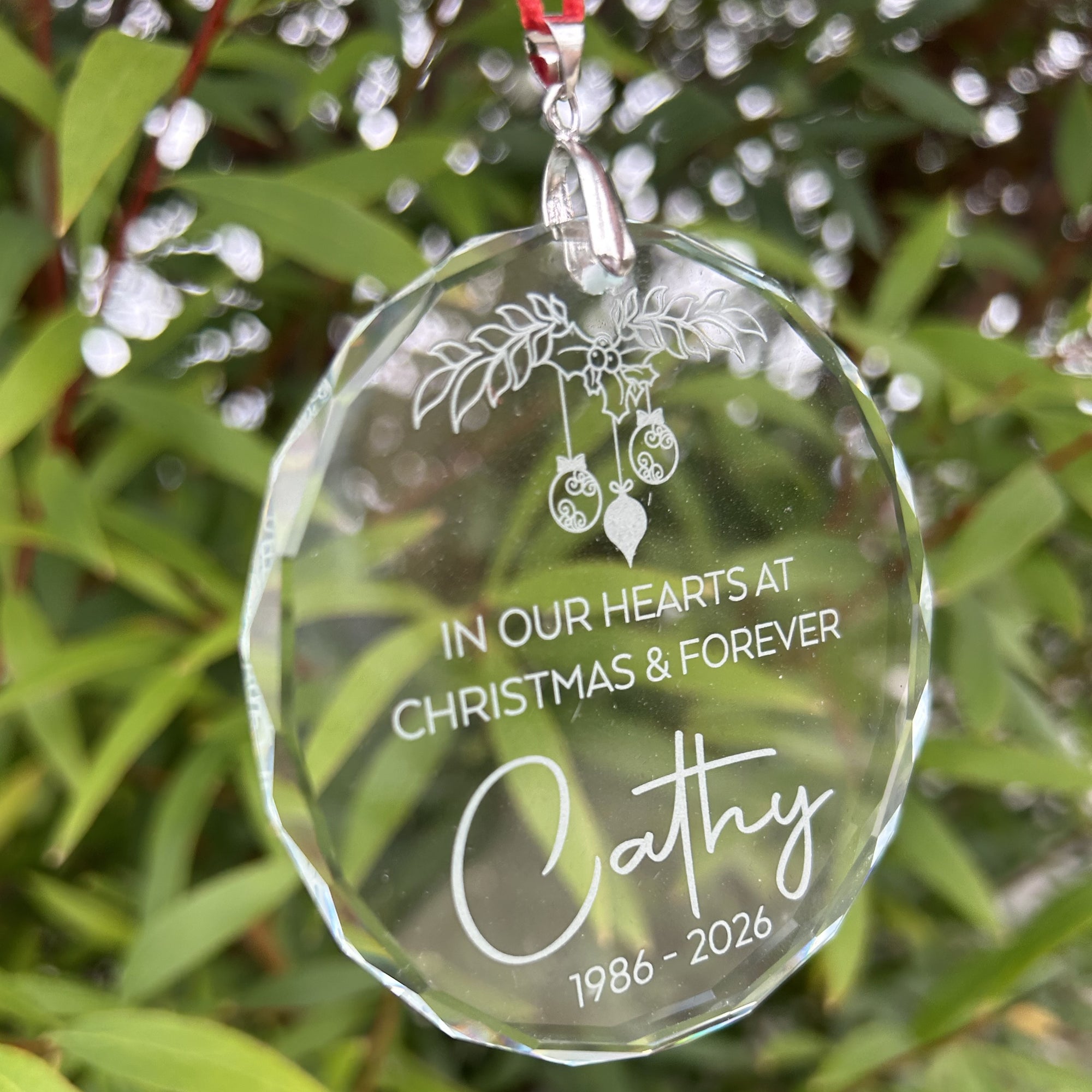 memorial ornament