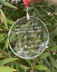 crystal memorial ornaments