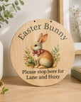 easter bunny sign