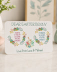 easter bunny placemat