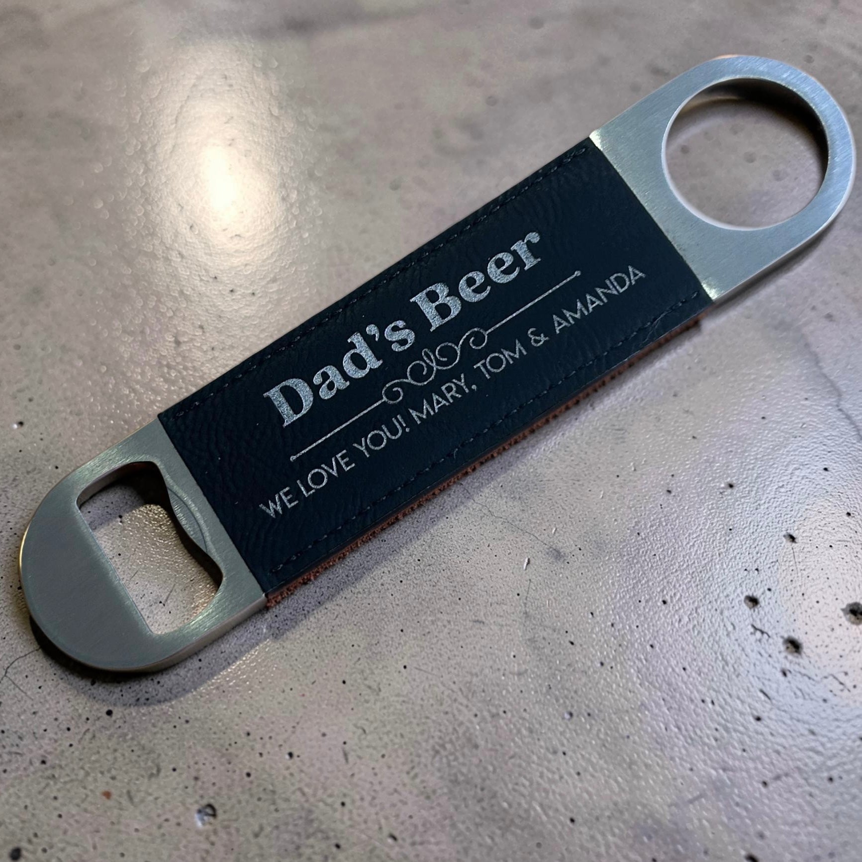 engraved bottle opener