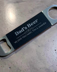 engraved bottle opener