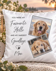 Favourite Hello Pet Memorial Cushion