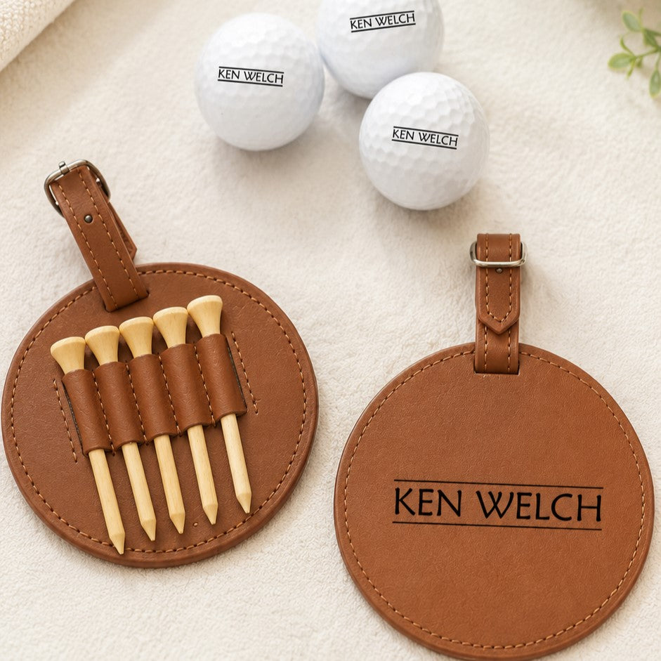 personalised golf gift set