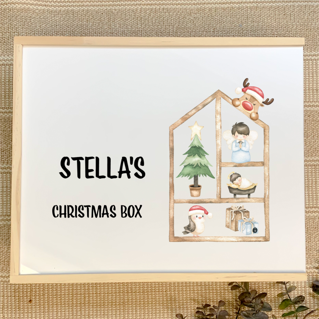 Christmas House Box