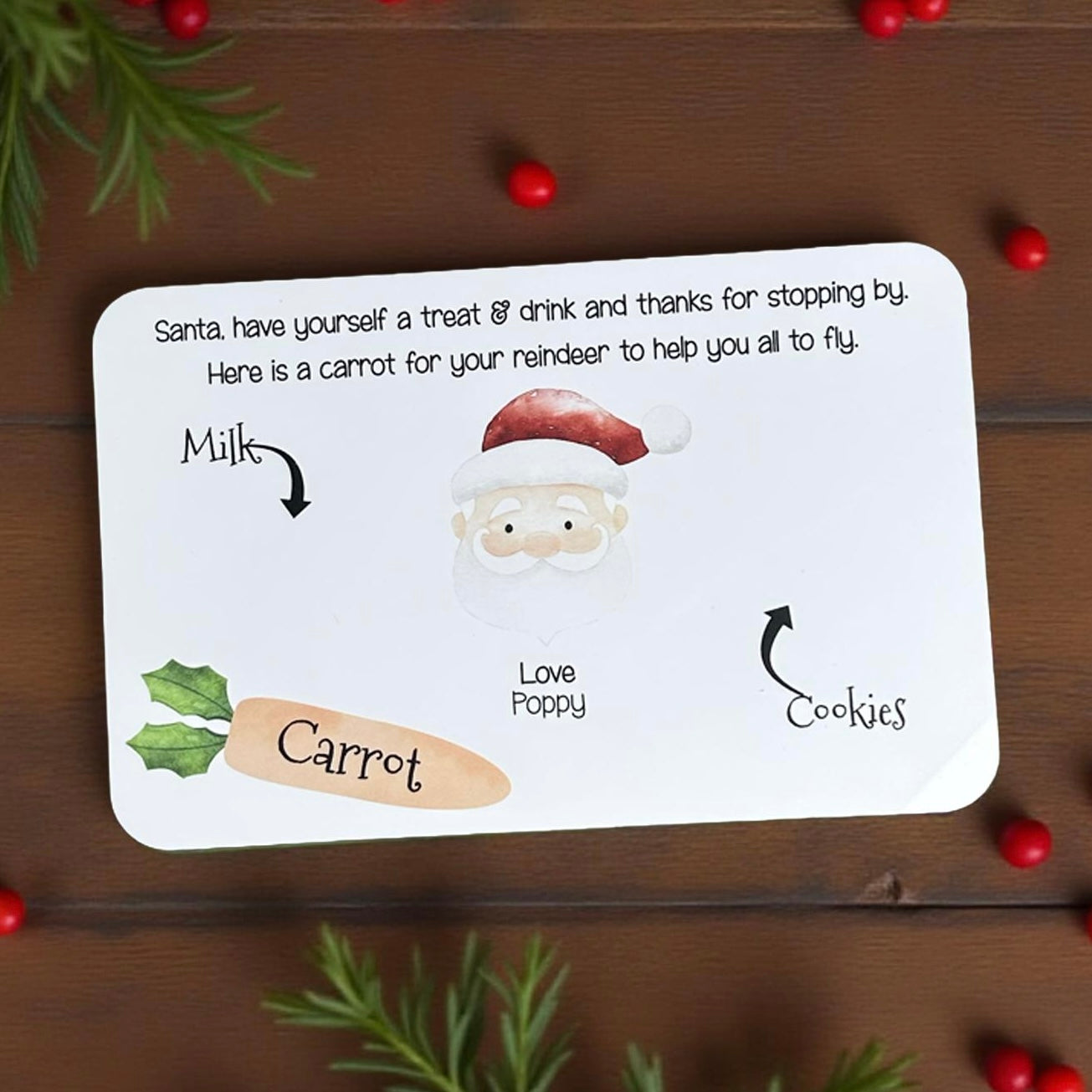 personalised-santa-plate