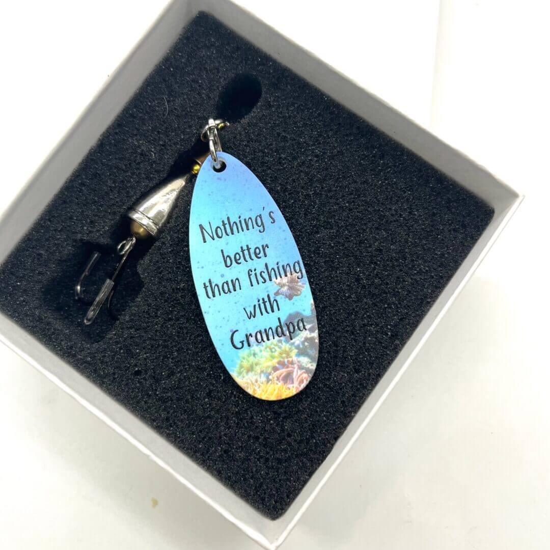 engraved fishing lure australia Personalised Fishing Lure: Cast with Style and Sentiment