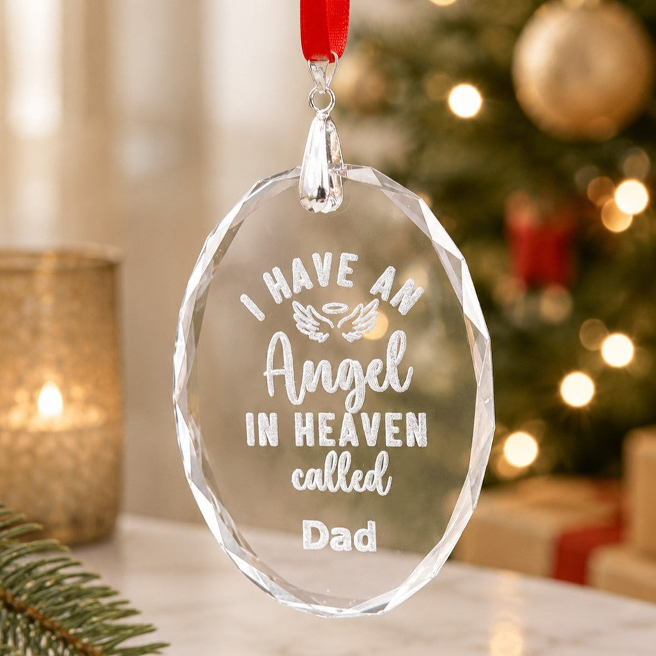 I have an angel in heaven ornament