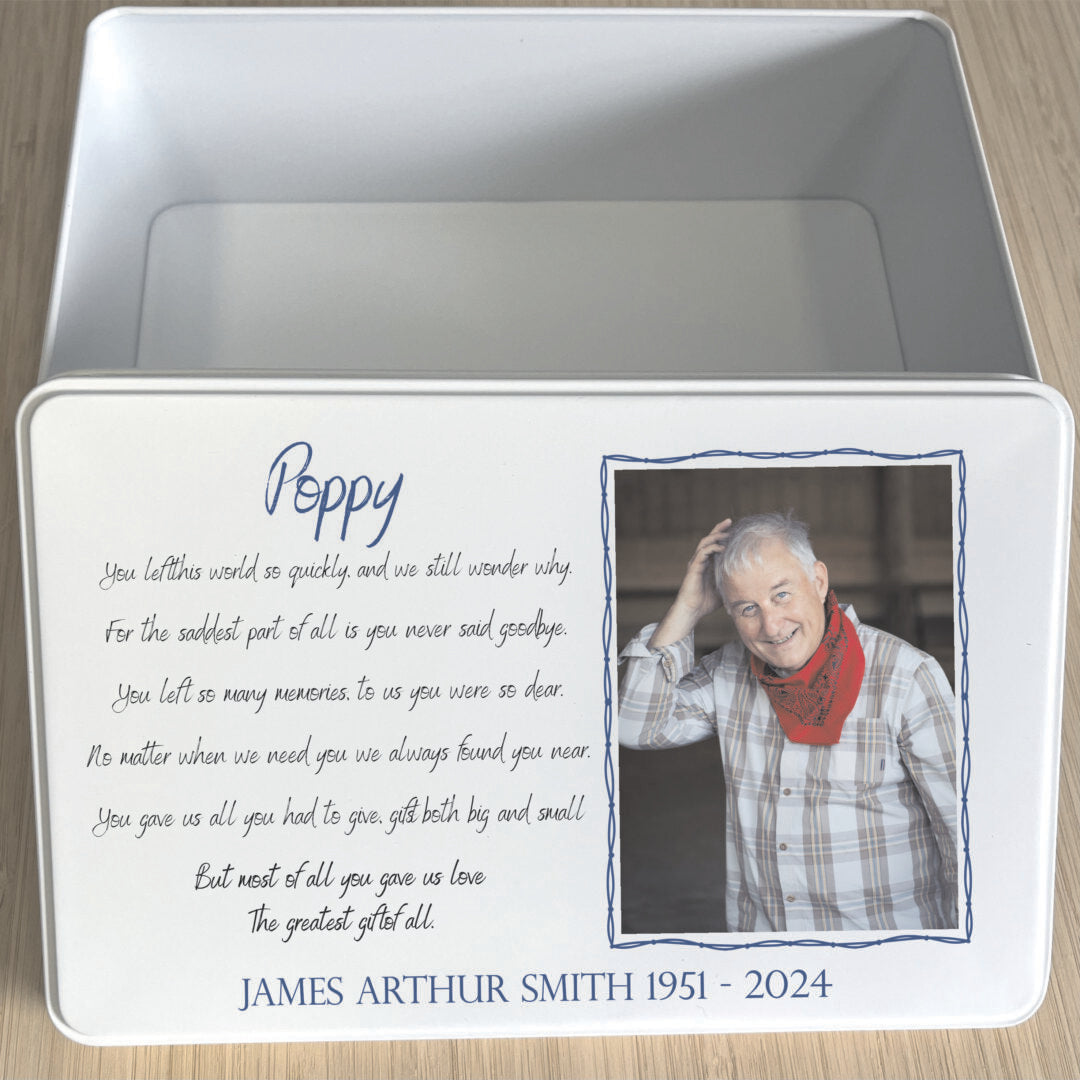 Memorial Keepsake Box. memorial gifts Australia