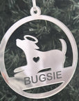 Memorial Dog Christmas Ornament