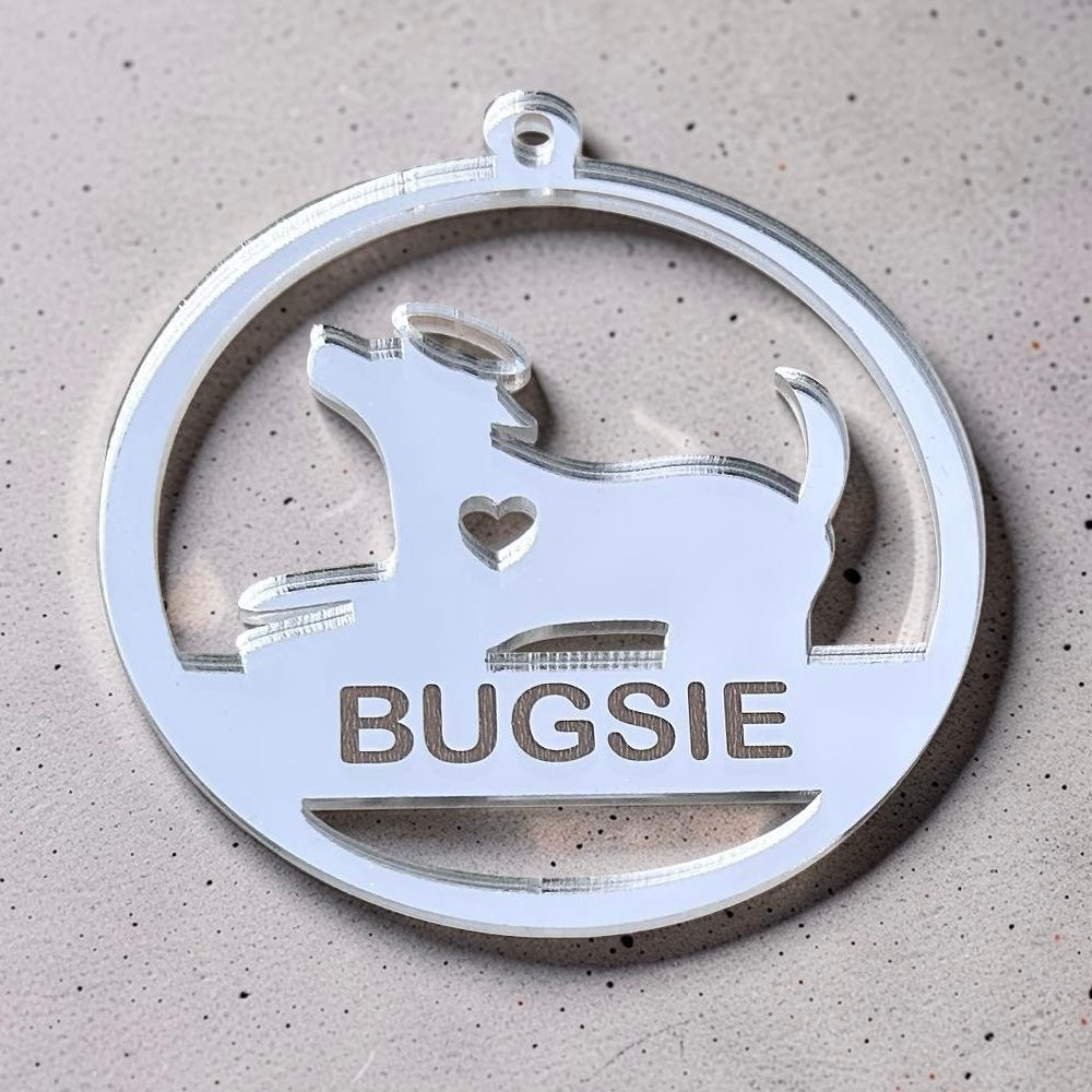 Memorial Dog Christmas Ornament