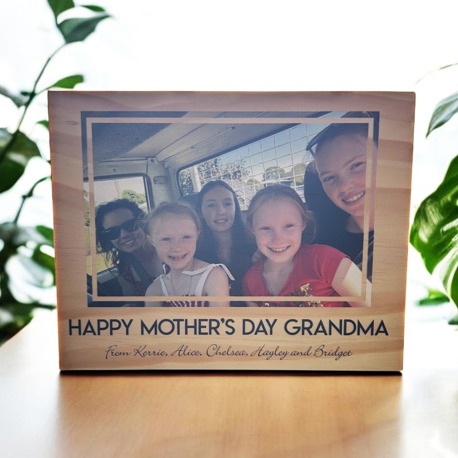 Mother’s Day keepsake photo block