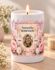 custom memorial candle