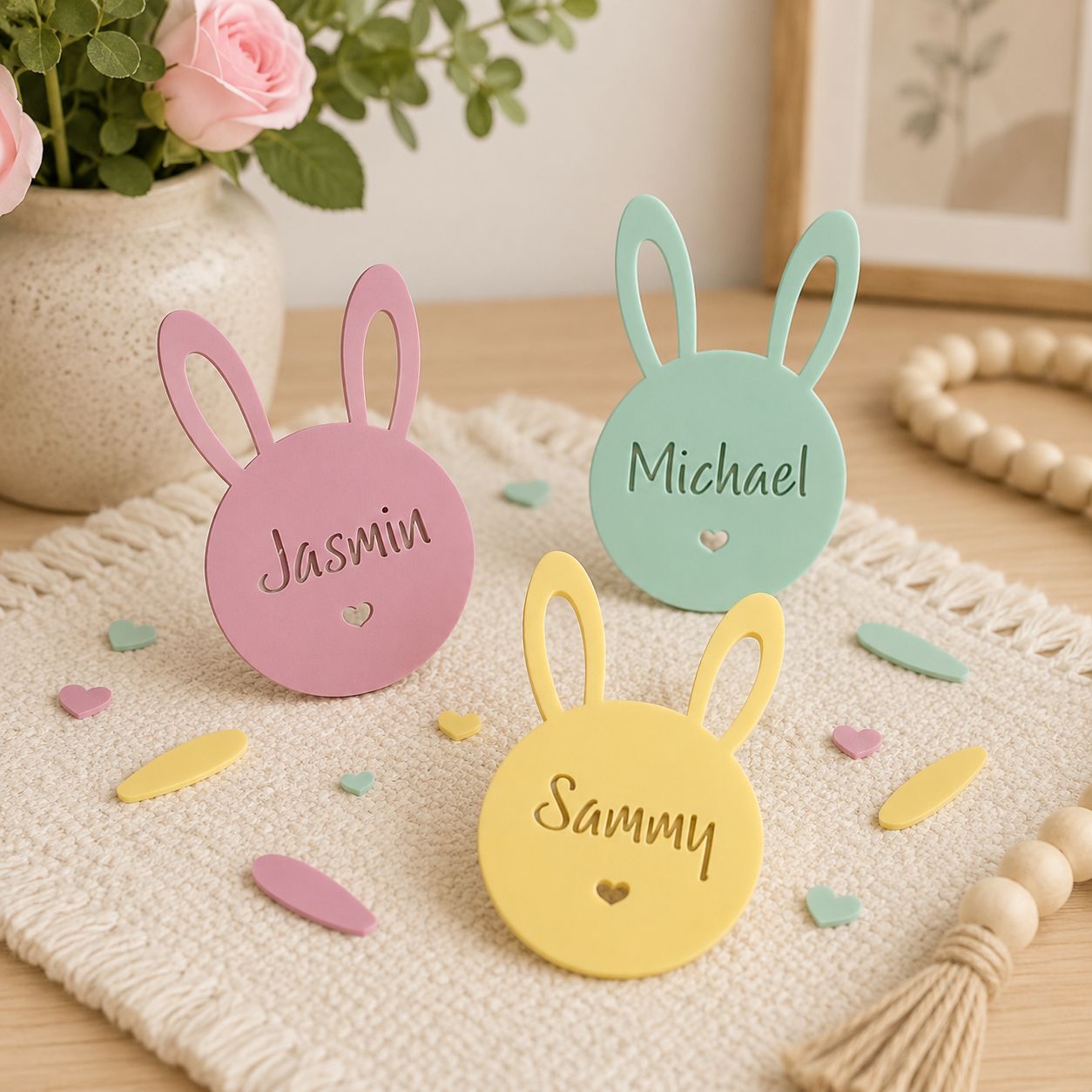 easter tags personalised