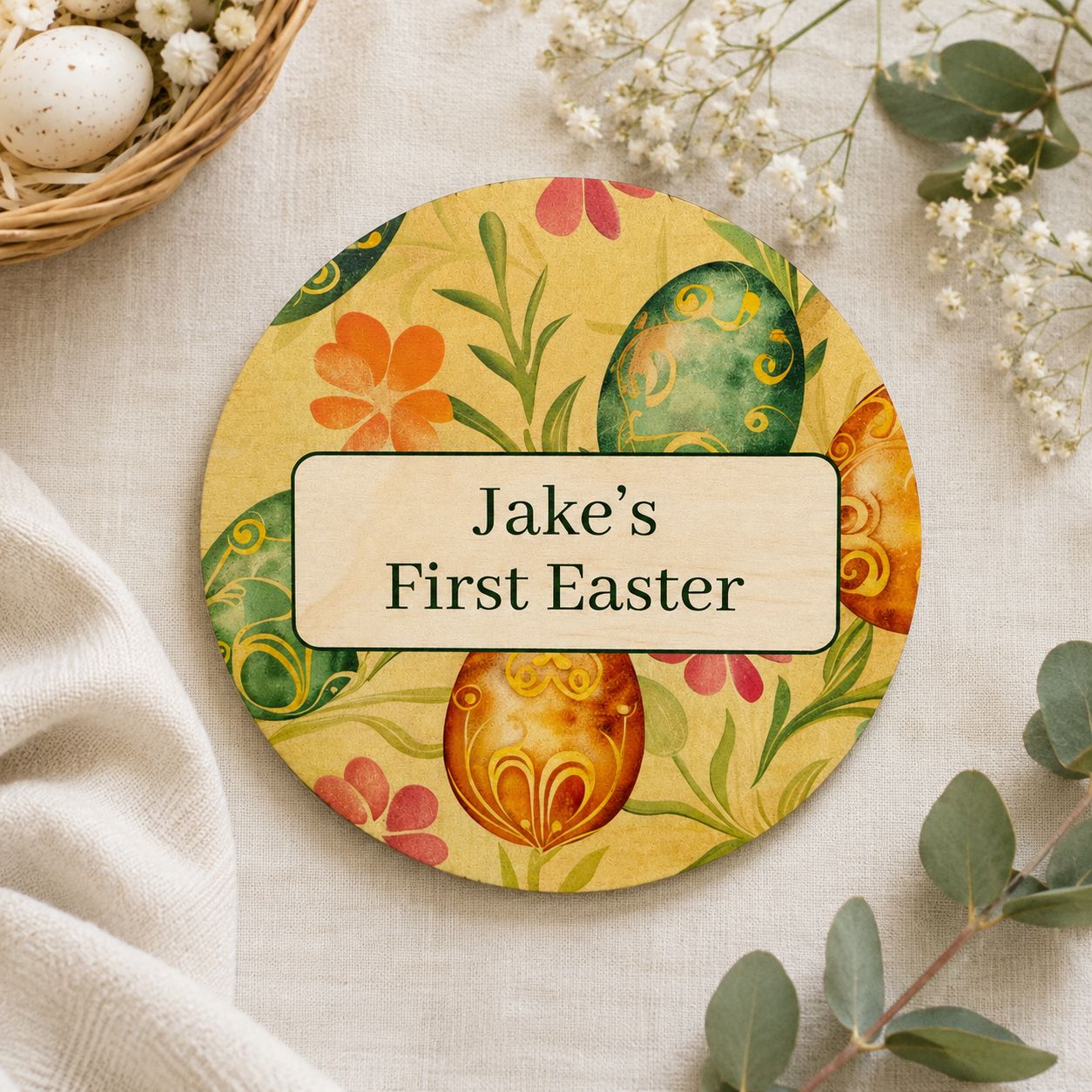 personalised milestone disc