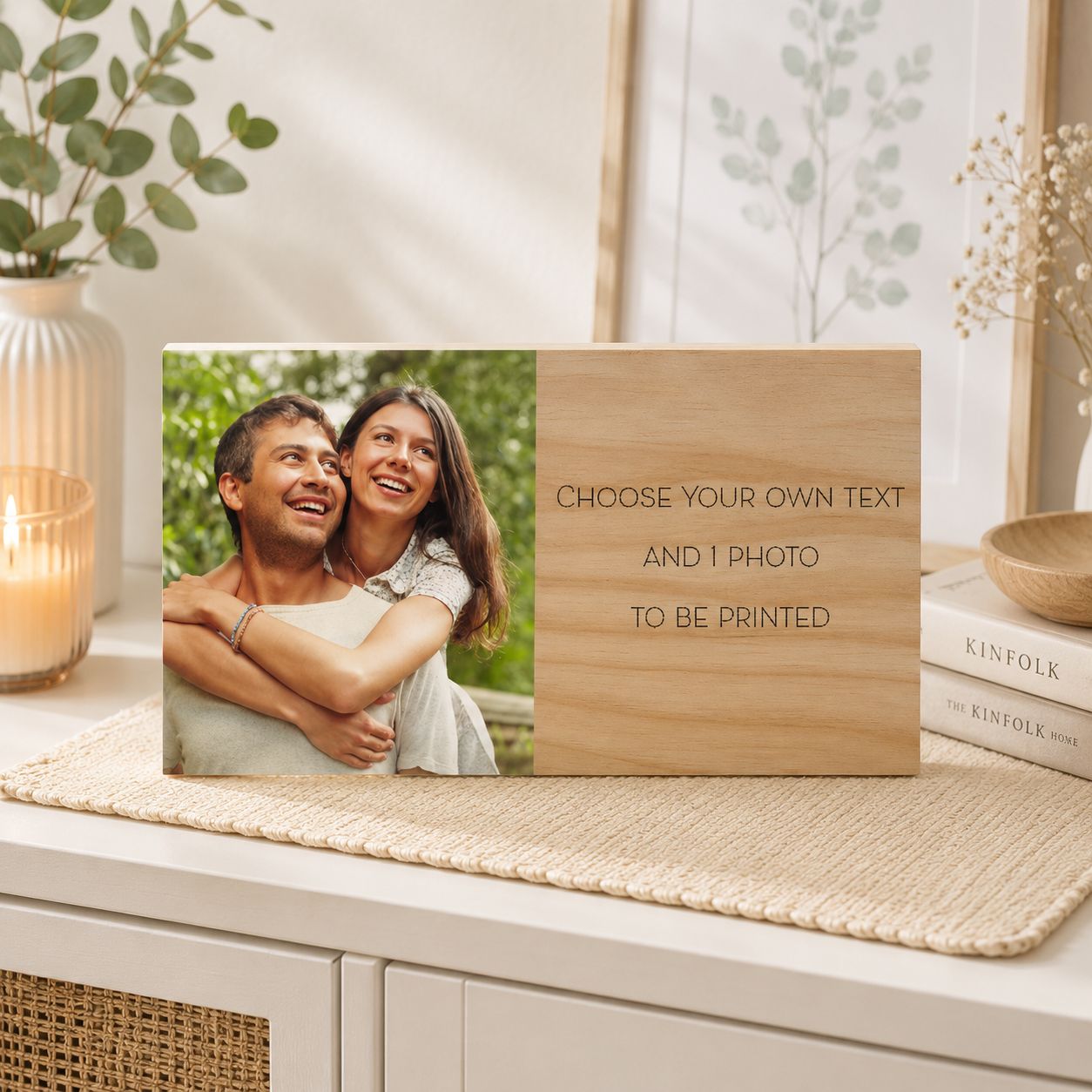 custom designed photo block