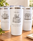 engraved teacher travel mug