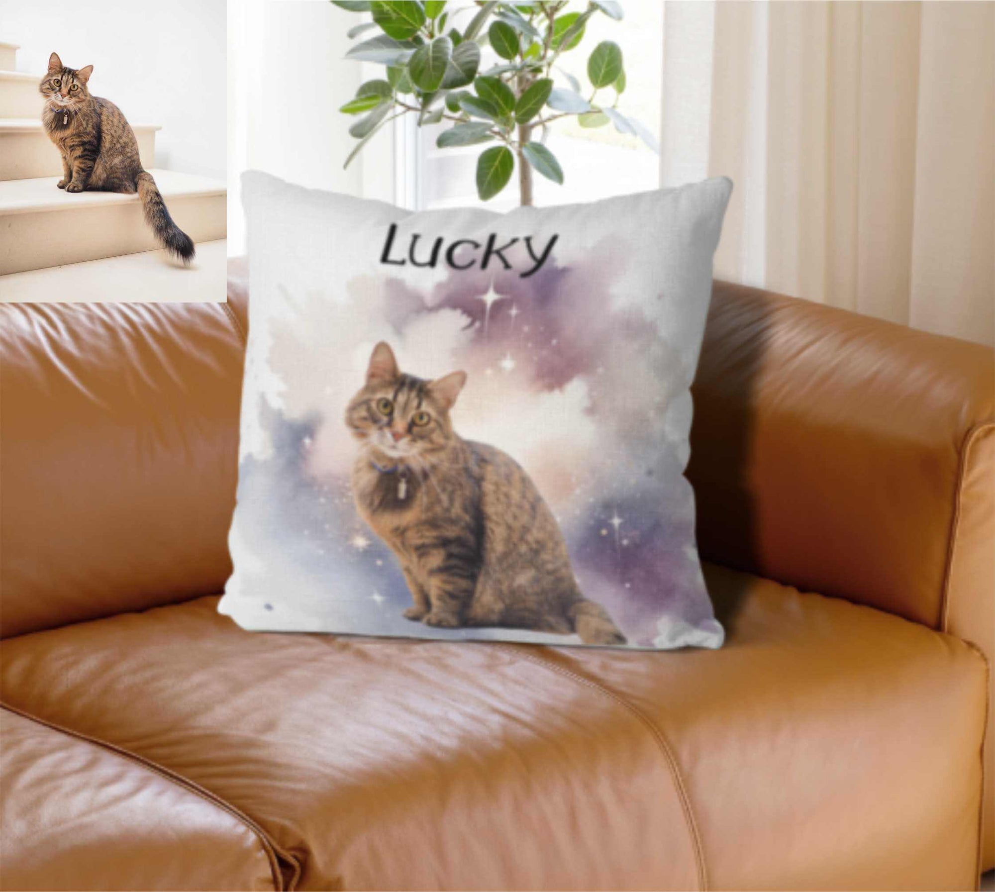pet memorial cushion personalised