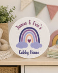 personalised cubby house sign