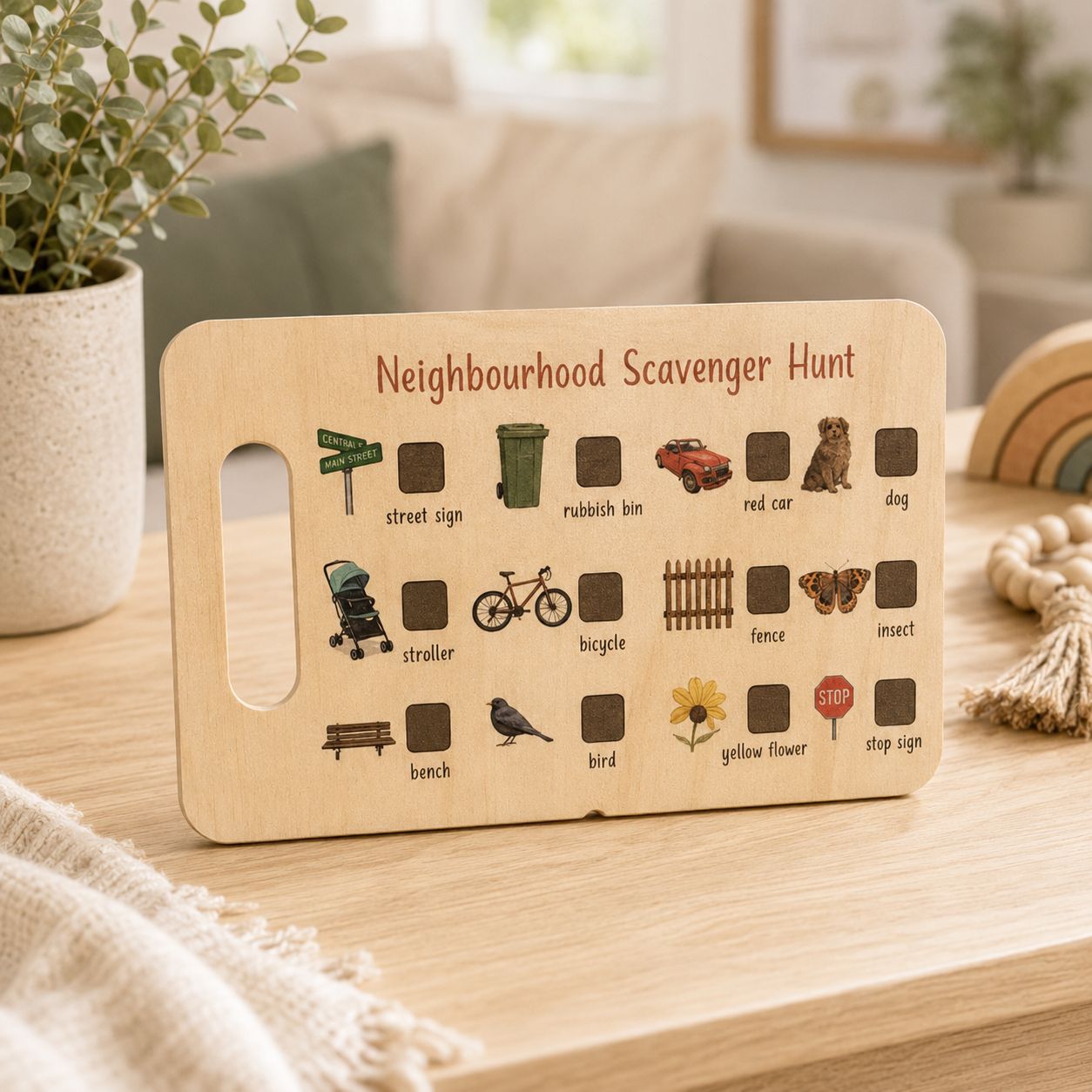 scavenger game for kids
