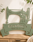 personalised sewing sign