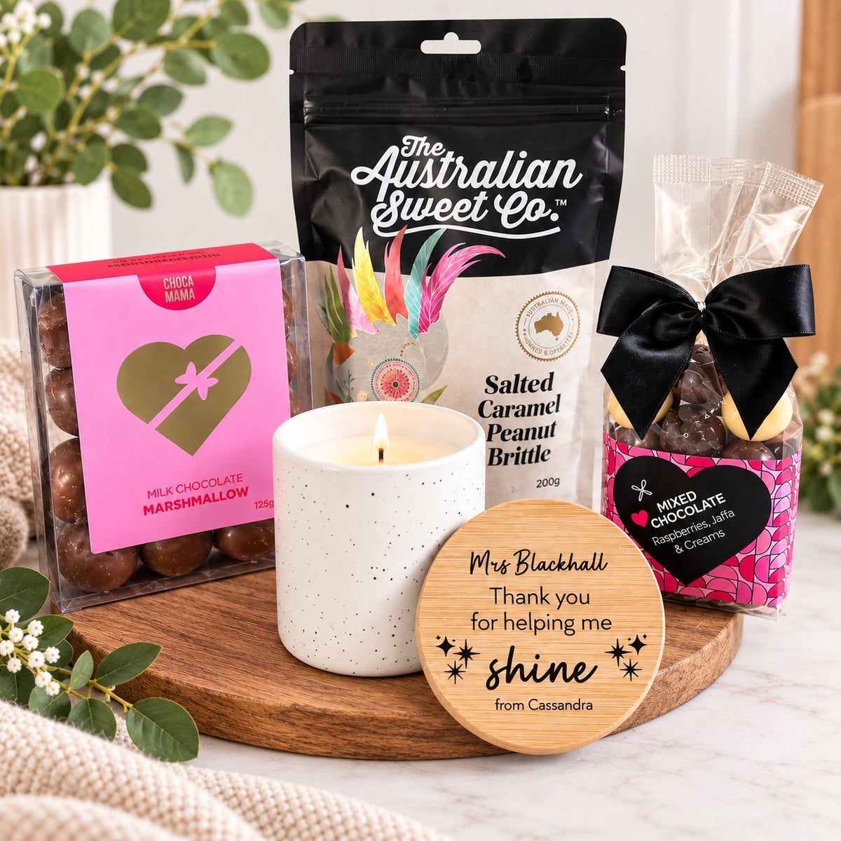 Teacher Gift Candle Hamper