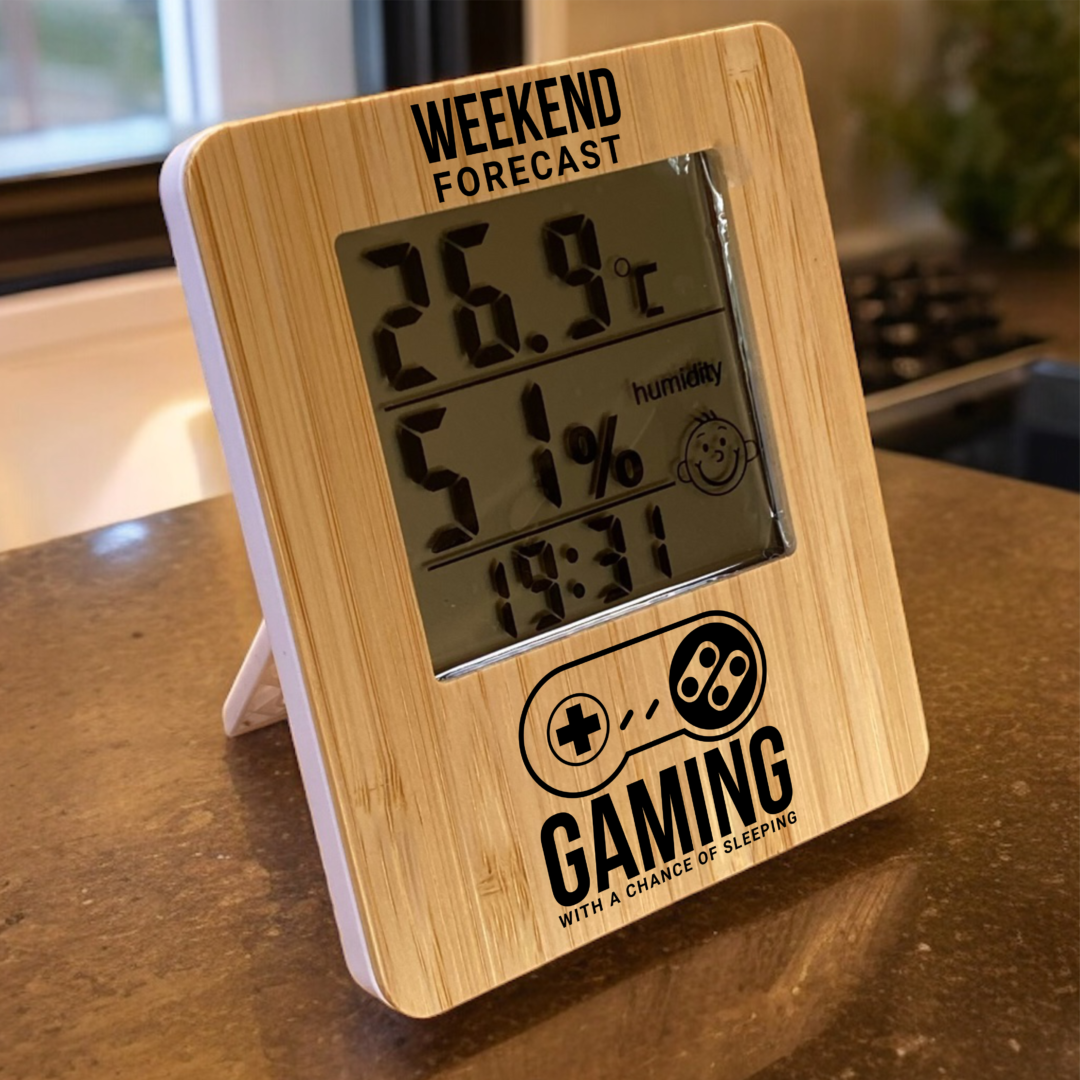 fathers day gift. weather station
