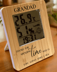fathers day gift. weather station