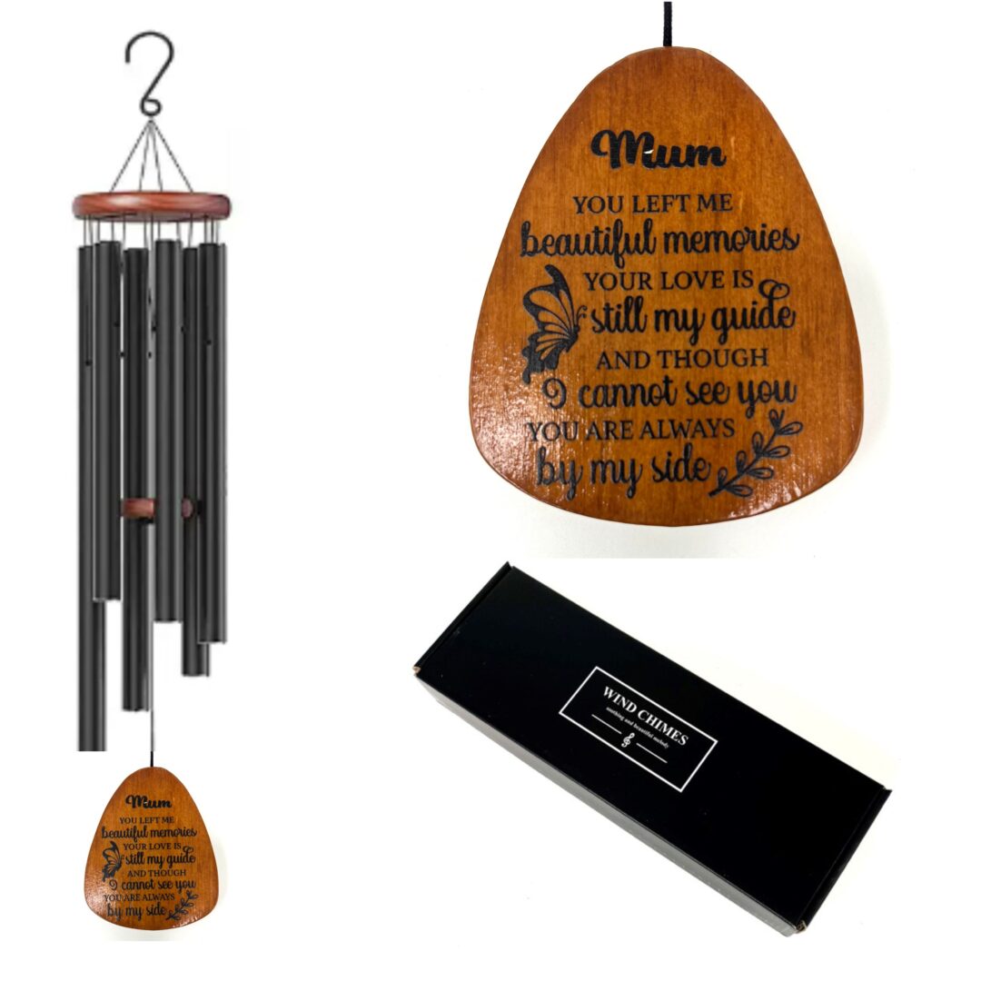 Memorial wind chimes, memorial gift