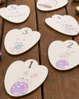 easter hunt footprint