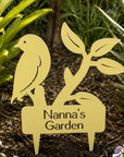 personalised acrylic garden stake