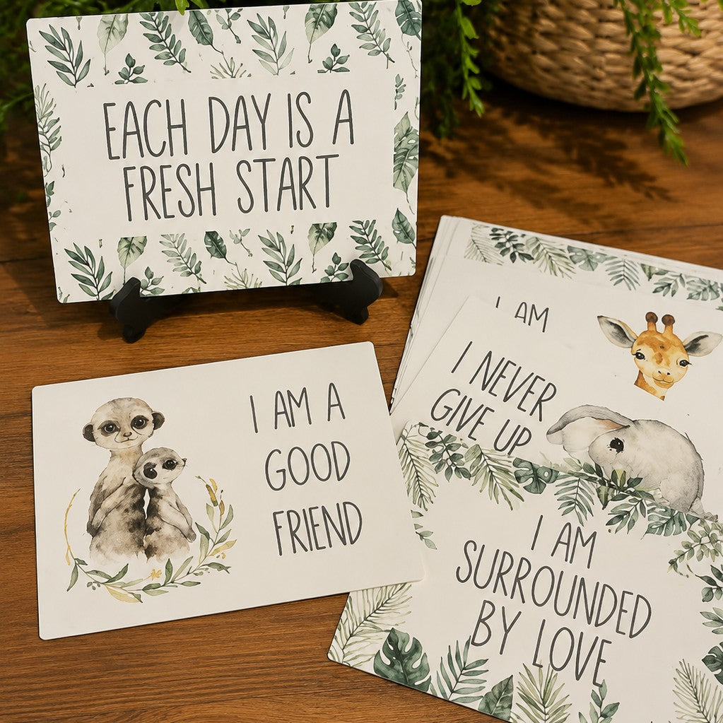 child's affirmation cards