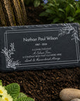 memorial garden slate