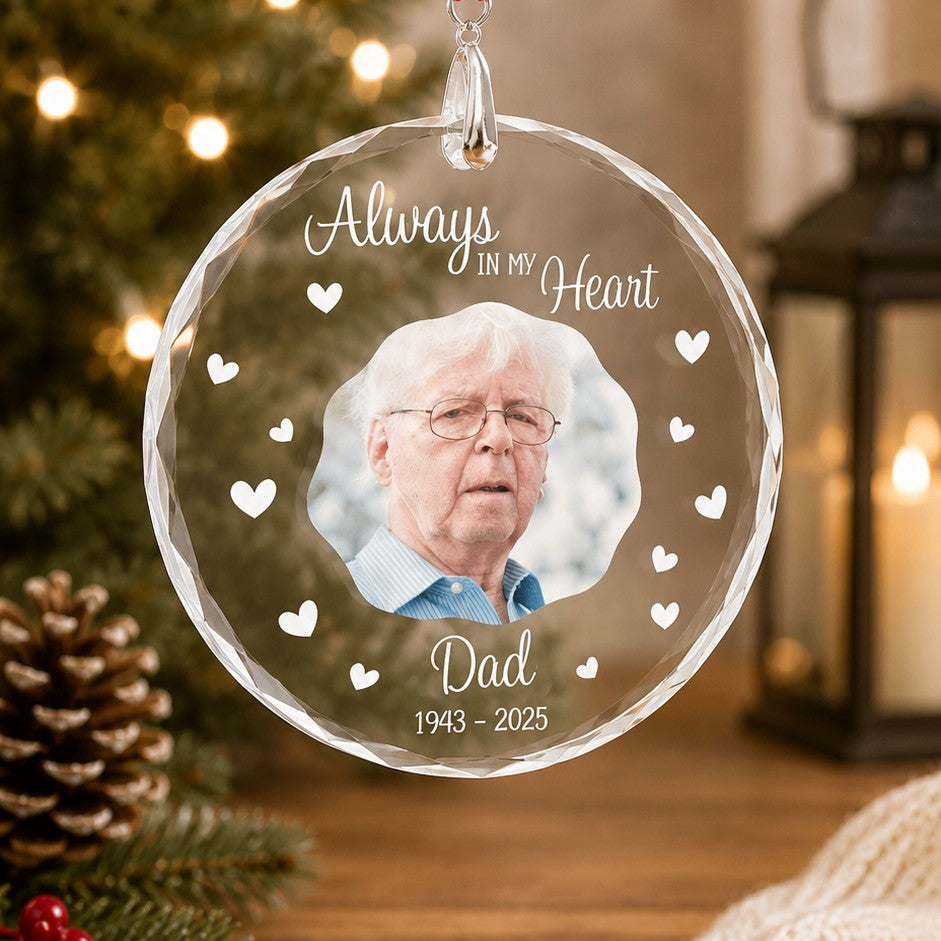 always in my heart christmas ornament