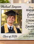 Always Remember graduation photo frame